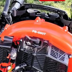 Echo 216MPH 517CFM 58.2cc Gas 2-stroke Cycle Backpack Leaf Blower With Tube THROTLE 