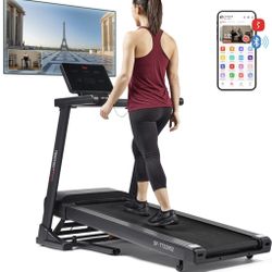 Sunny Health & Fitness Astra Elite Advanced Brushless Technology Treadmill with 15-Level