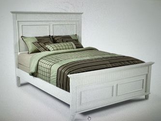 Spencer 4 Piece Bedroom Set - White (Bob’s Furniture)