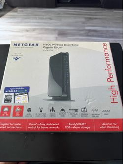 NETGEAR® N600 Wireless Dual Band Gigabit Router