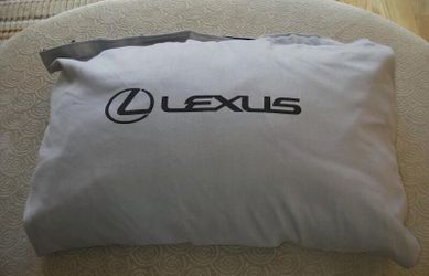 Lexus car cover, brand new floor mats, trunk spoiler lip