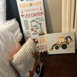 Construction/ Cars Room Decor