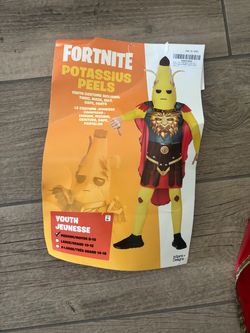 Fortnite Potassius Peels Youth Costume Medium