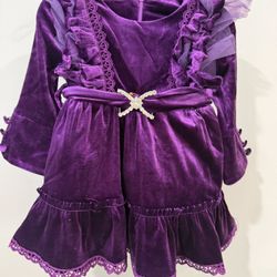 Velvet Dress (9-12 Months)