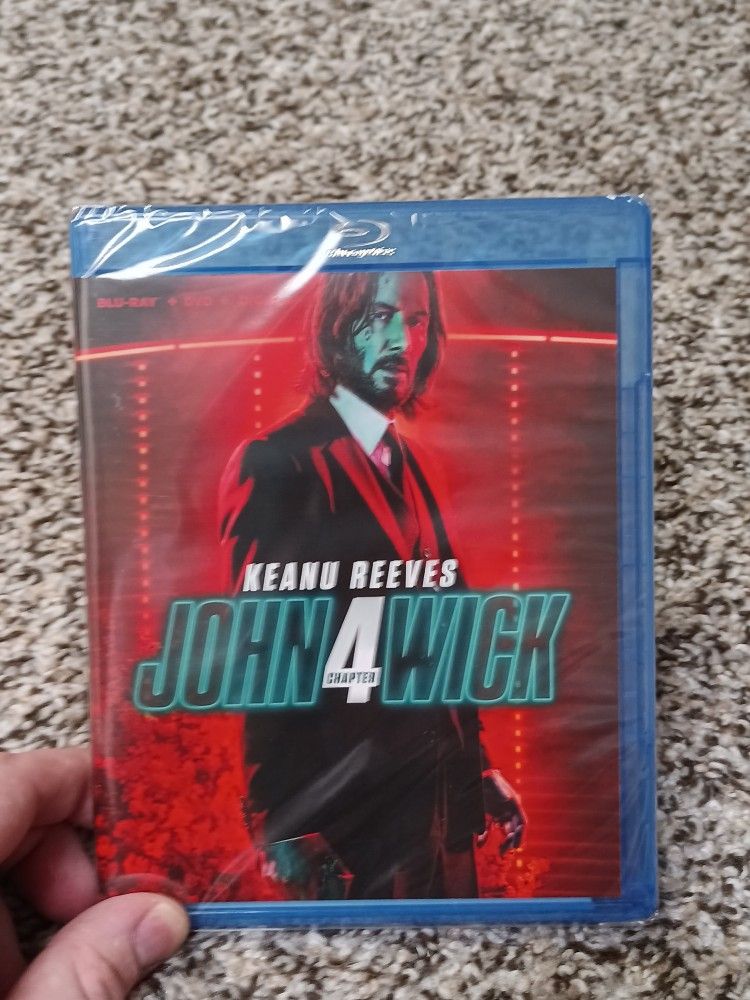 Unopened John Wick 4 Blu-Ray
