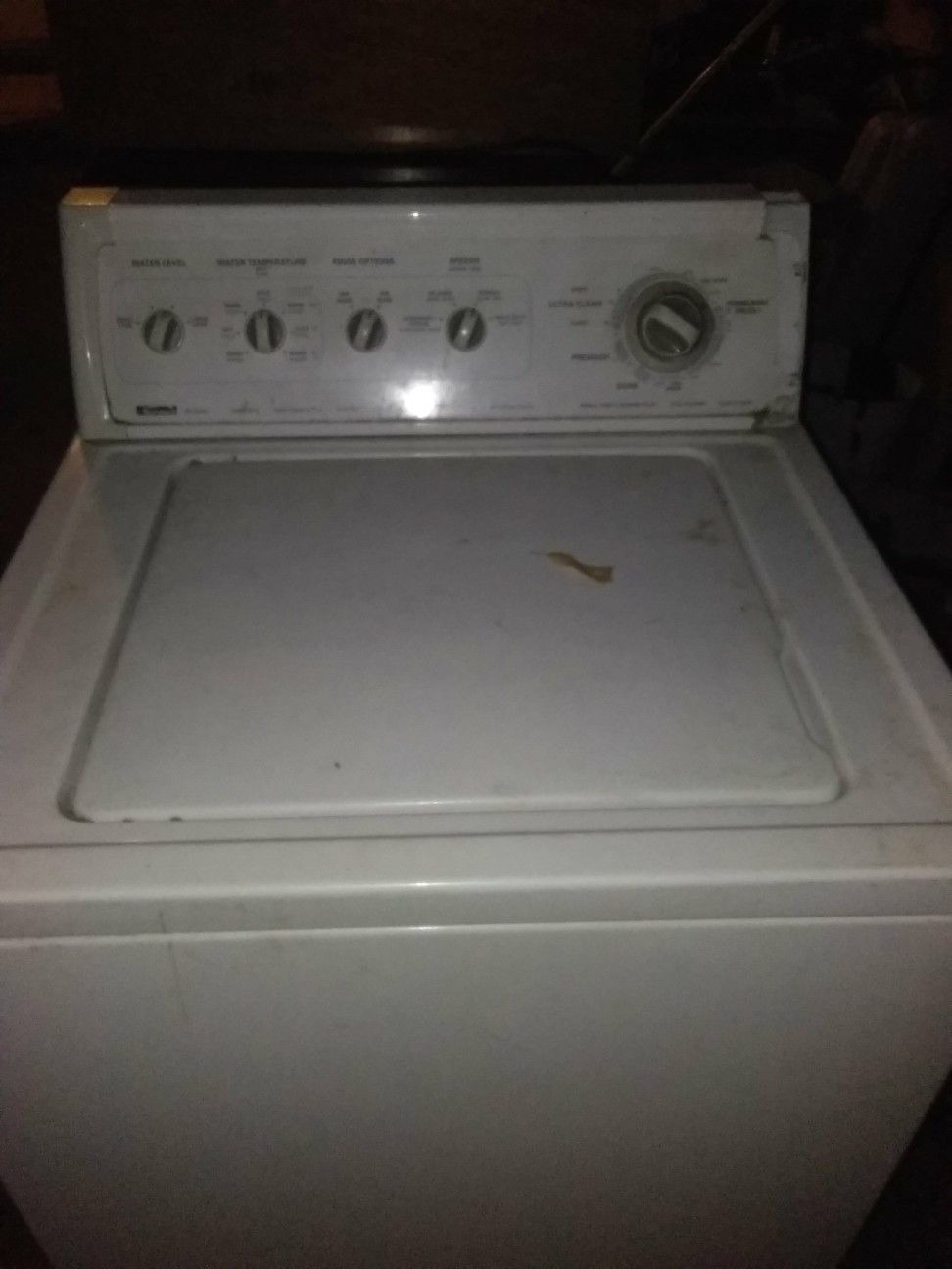 Kenmore washer