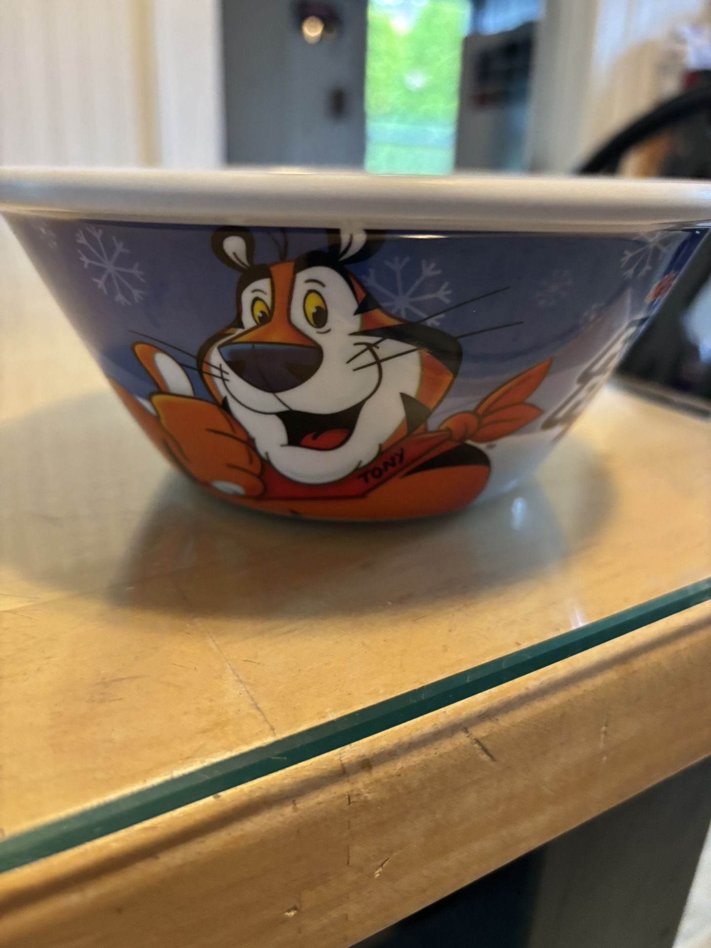 Tony Tiger Cereal Bowl Plastic - 2008
