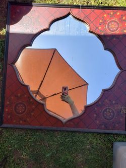 Pier 1 beautiful mirror $50 OBO..One of a kind!!!