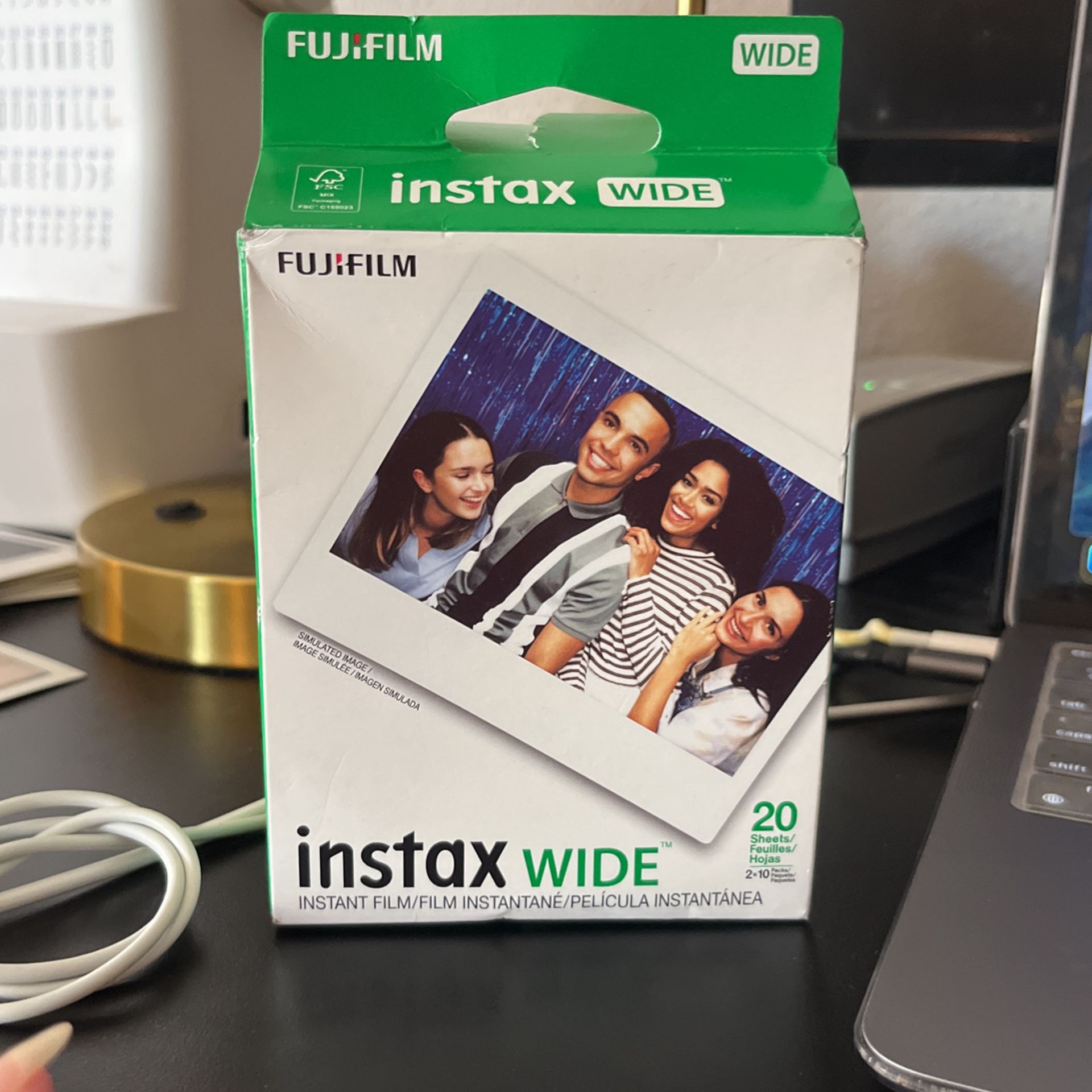 Instax Wide Film 20 Pack 