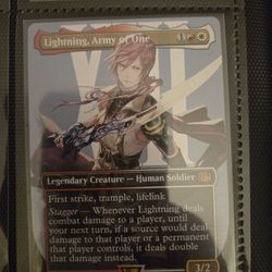 Lightning, Army Of One