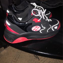 Mega Pro (bigger Wheel) Heelys , Worn Once And That Was To Try It Out , No Damage 