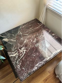 Real Italian marble table #1