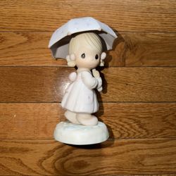 Precious Moments Figurine - April