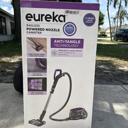 Eureka Bagless Powered Nozzle Anti-Tangle Canister Vacuum