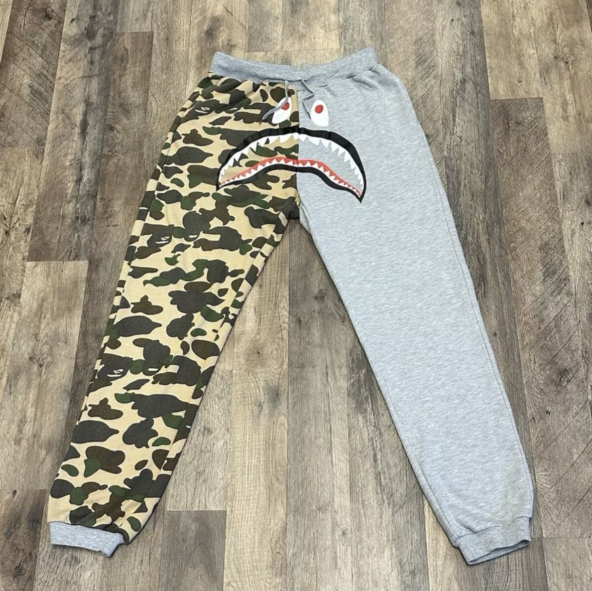 BAPE Shark Bite Tooth Joggers