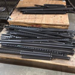 Black Steel Shelving
