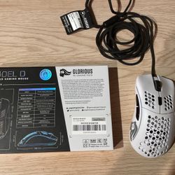 Glorius Gaming Mouse Model D, Matte White