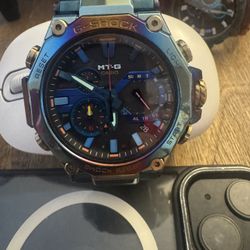 Casio G-Shock MTG-B2000PH Blue Phoenix Cash Or Bitcoin Only With Box & Papers