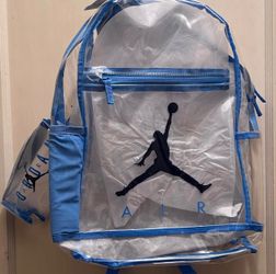 Jordan Jumpman Clear Backpack & Pencil Case