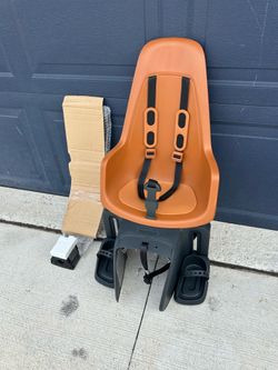 BoBike One Maxi FF Frame Mounted Child Bike Seat - Brown