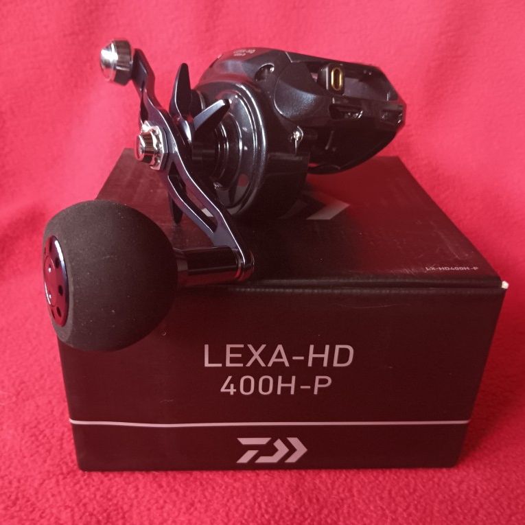 
NEW 
Daiwa Lexa 400 HD Baitcasting Reel - LX-HD400H-P
NO TAX