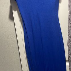 Size M Long Blue Maxi Dress 