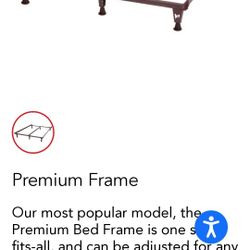 Ortho Mattress Premium Bed Frame