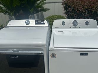 Maytag washer electric dryer large capacity