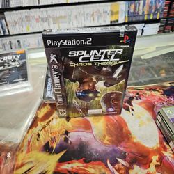 NEW SEALED -Tom Clancy's Splinter Cell: Chaos Theory PS2 Sony PlayStation 2