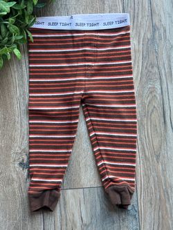 Sleep Tight Striped Kids Pajama Pants