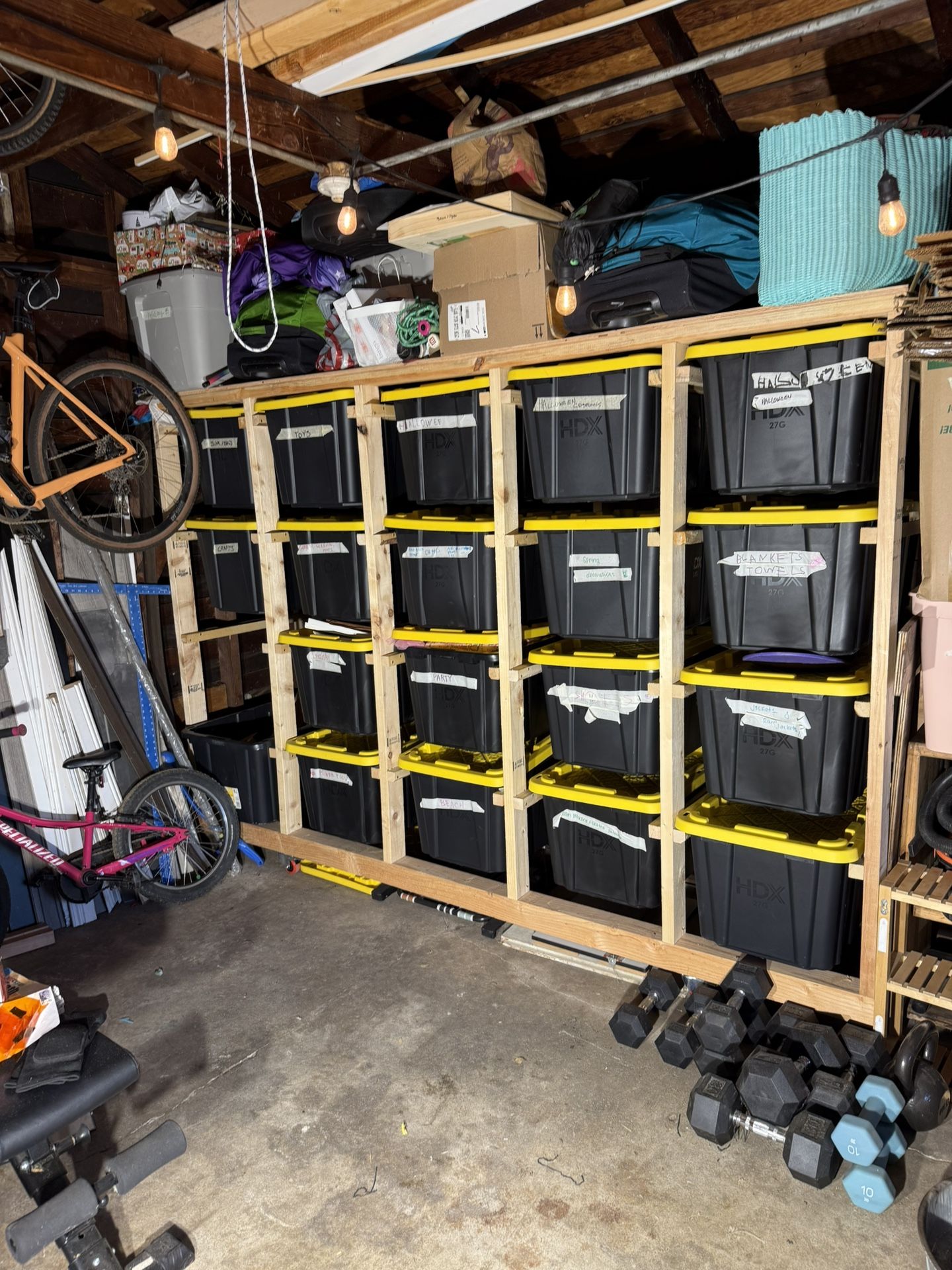 Heavy Duty Tote Storage Shelf