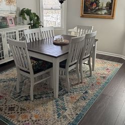 Farmhouse Table and 6 Chairs For Sale!