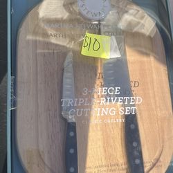 Cutting Board Knife Set