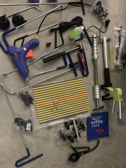 Paintless repair tools all