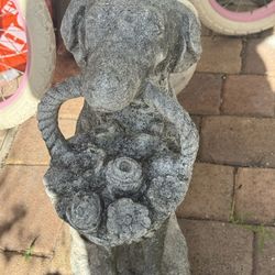 Outdoor Dog Statue