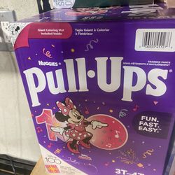 Pull-ups Size 3-4 Girls 