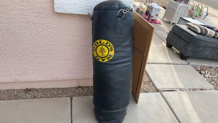 Golds gym punching bag