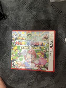 Mario party star rush with cartridge