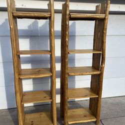 Bookcases- Rustic Log