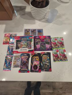 Pokémon TCG Mixed Lot – Sealed Packs, Blisters & Collection Box