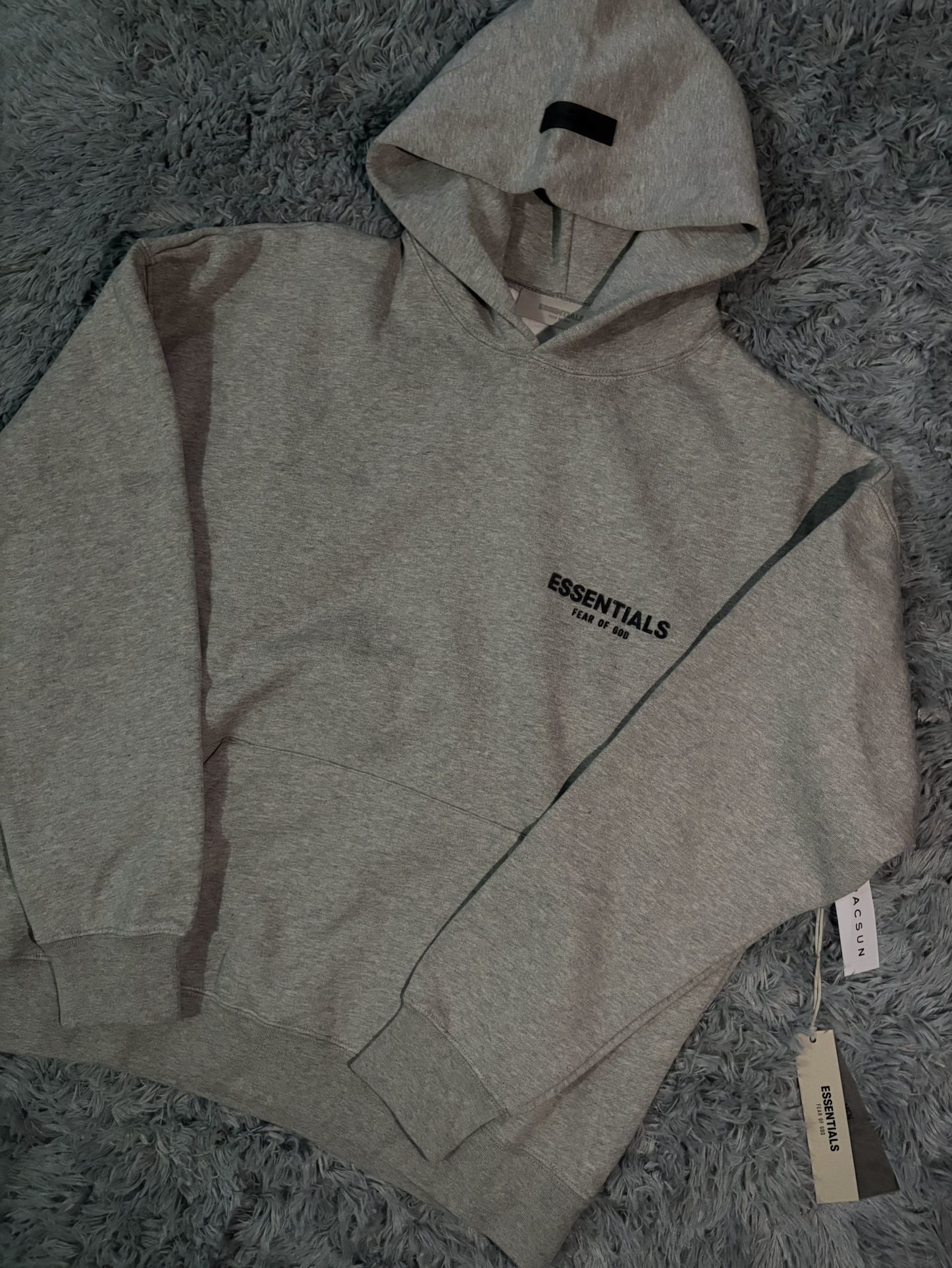 Essentials Dark oatmeal Hoodie