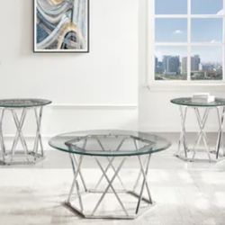 Coffee table and side table set