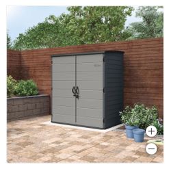 Suncast 6x4 Extra Large Vertical Shed (New in Box)