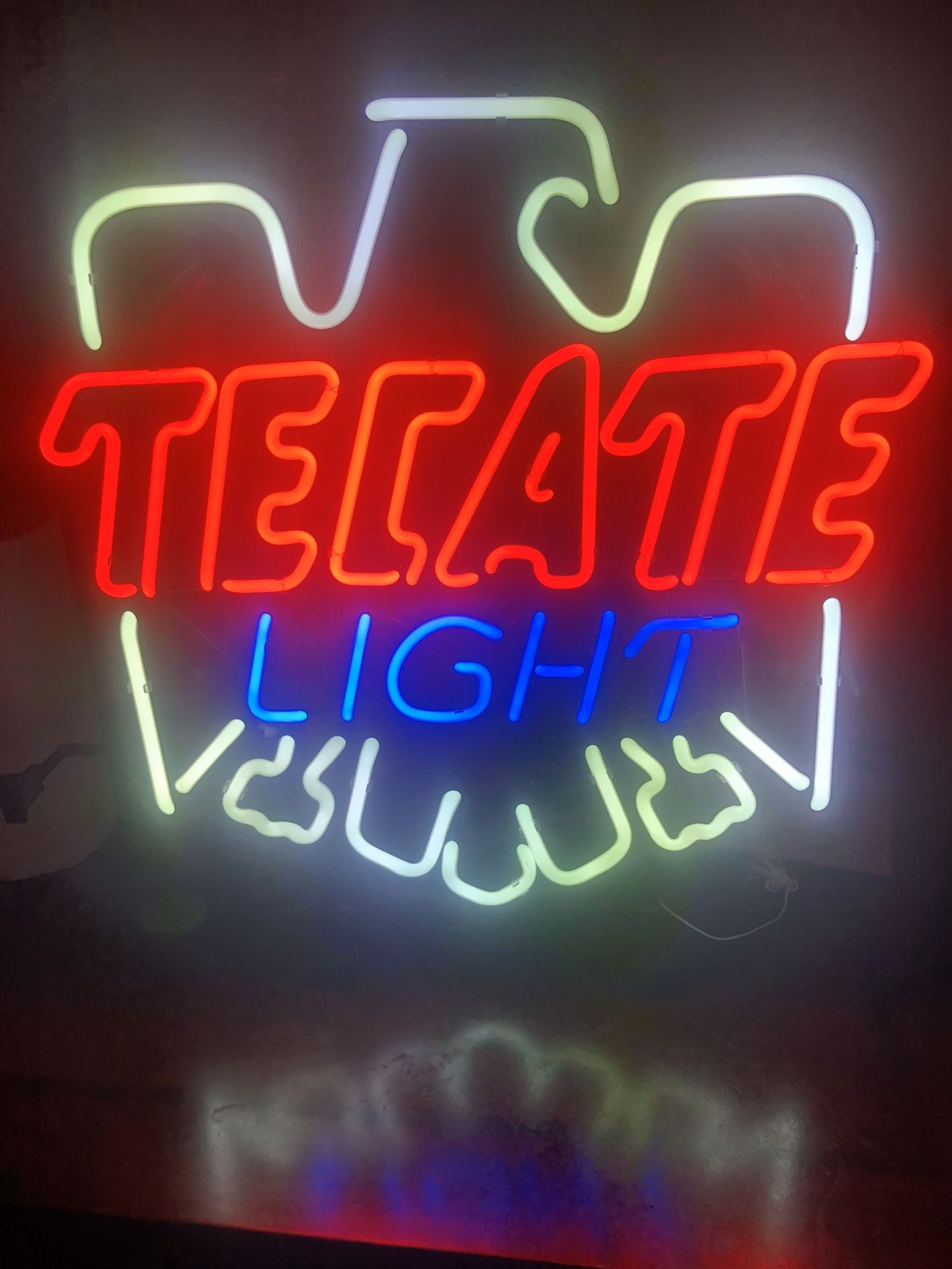 Brand New Tecate Light Neon Sign 24”x24”