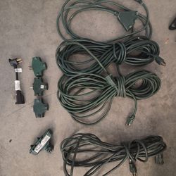 Outdoor Extension Cords And Splitters