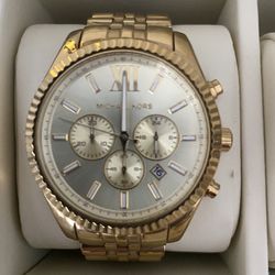 Michael Kors 44mm Gold Watch
