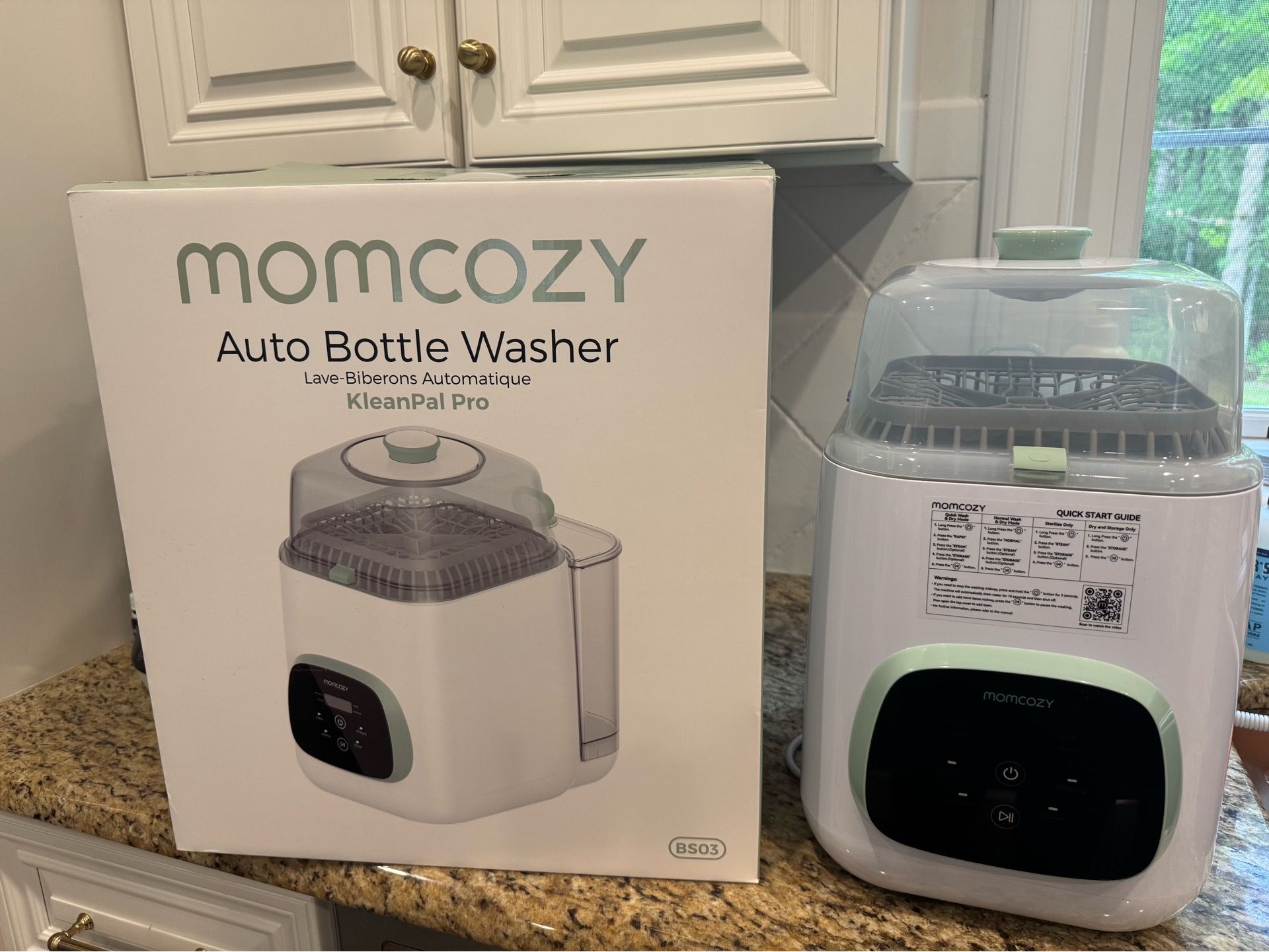 Momcozy KleanPal Pro Baby Bottle Washer & Sterilizer