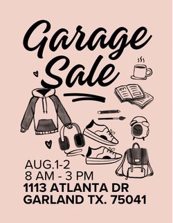 Garage sale