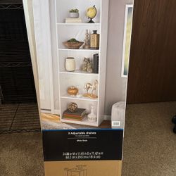 White Book Shelf 