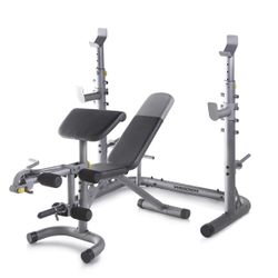 Weirder XRS 20 Olympic workout bench with independent squat rack!!!!!